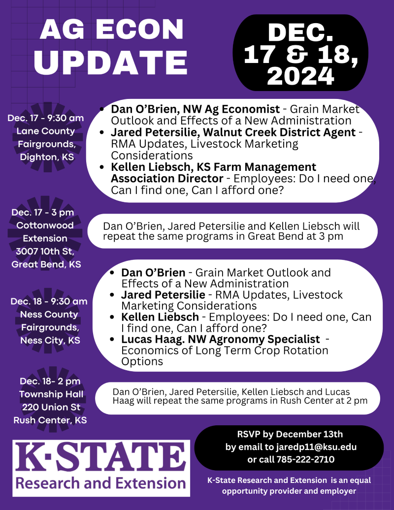 Ag Econ Update Dec 2024